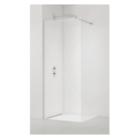 Sprchová zástena SAT walk-in 140 cm skrytý profil pod obkladom SATBWI140PRPO