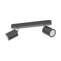 LED bodové osvetlenie Eglo RECISO-E čierna 74007