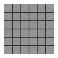 Mozaika Rako Block tmavo šedá 30x30 cm mat DDM06782.1