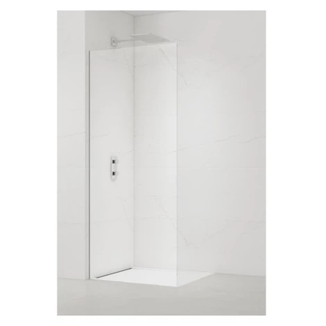 Sprchová zástena SAT walk-in 80 cm skrytý profil pod obkladom SATBWI80PRPO