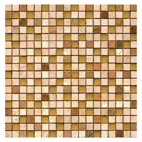 Kamenná mozaika Premium Mosaic Stone béžová 30x30 cm mat STMOS15MIX2