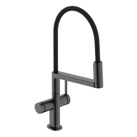 Hansgrohe Talis Select M54 PowderSpray drezová batéria s otočným ramienkom, 2 prúdy kartáčovaný 