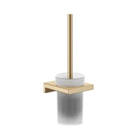 Hansgrohe AddStoris wc kefa vo farebnom prevedení kartáčovaný bronz 41752140