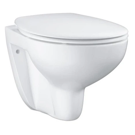 Grohe Bau Ceramic wc so sedátkom softclose závesné alpská biela zadný odpad 39351000 G39351000