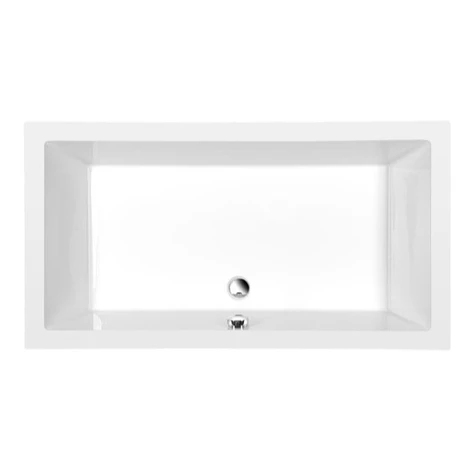 Polysan Deep hluboká sprchová vanička, obdĺžnik 140x75x26cm, biela, 72947