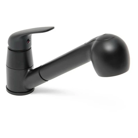 Ceramia S-Line Pro drezová batéria s vyťahovacou spŕškou, 2 prúdy čierna matná SIKOBSLPRO283C