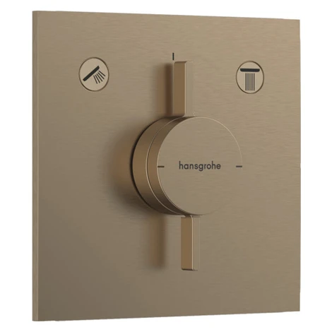 Hansgrohe DuoTurn E sprchová a vaňová batéria bez podomietkového telesa kartáčovaný bronz 754171