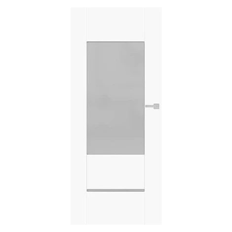 DRE Aura interiérové dvere auri pravé 80 cm borovica biela AURA3BB80P