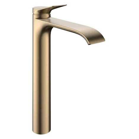 Hansgrohe Vivenis vysoká umývadlová batéria bez výpuste kartáčovaný bronz 75045140