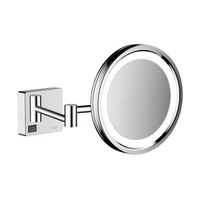 Hansgrohe AddStoris kozmetické zrkadielko sklopné chróm 41790000