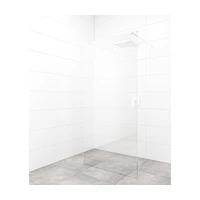 Sprchová zástena Walk-in 80 cm SAT vo farbe profilu biela SATBWI80ZAVB