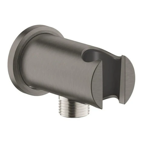 Grohe Rainshower podomietkový vývod s držiakom sprchy kartáčovaný hard graphite 26658al0 G26658A