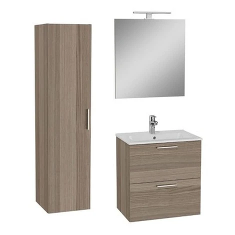 VitrA Mia kúpeľňová zostava s umývadlom 60 cm vrátane umývadlovej batérie, vtoku a sifónu cordob