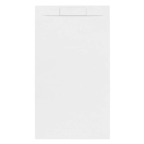 Sprchová vanička obdĺžniková SAT Fusion 140x80 cm liaty mramor Blanco SATFU14080BL