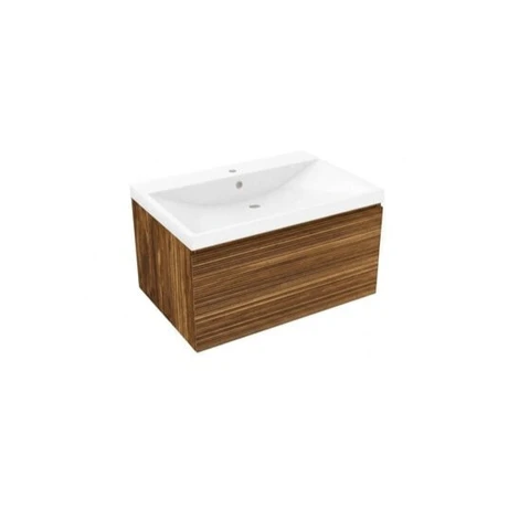 Kúpeľňová skrinka s umývadlom Naturel Elsa 79x35x45,5 cm eben mat ELSA80EBU1