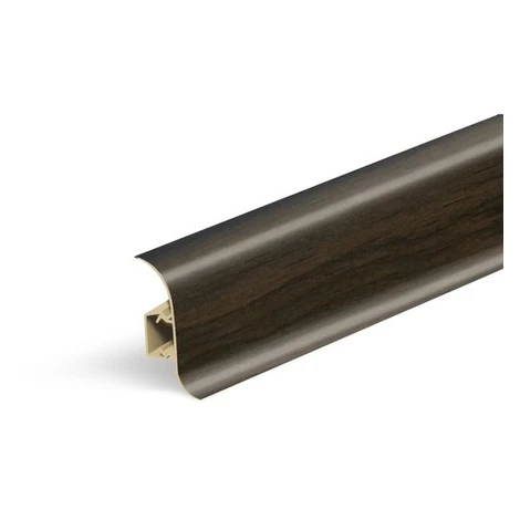 Lišta soklová Naturel wenge , PVC dĺžka 250 cm, výška hrany 56 mm, NATNGF024