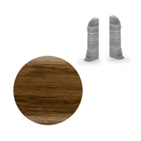 Koncovka k soklu Naturel dub močiarny , PVC dĺžka 0,5 cm, výška hrany 56 mm, NATNGTK16