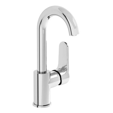 VitrA Root Round drezová batéria blueco s otočným ramienkom chróm A42754BE