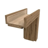Obložková zárubňa DRE 90 cm dub evoke pre hrúbku steny 12-14 cm pravá O3DE90P