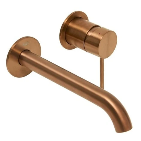 Umývadlová batéria SAT Aurum vrátane podomietkového telesa brúsená rose gold SATBAUR101BRG