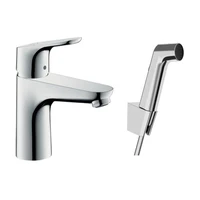 Hansgrohe Focus umývadlová batéria s bidetovú spŕškou chróm 31927000