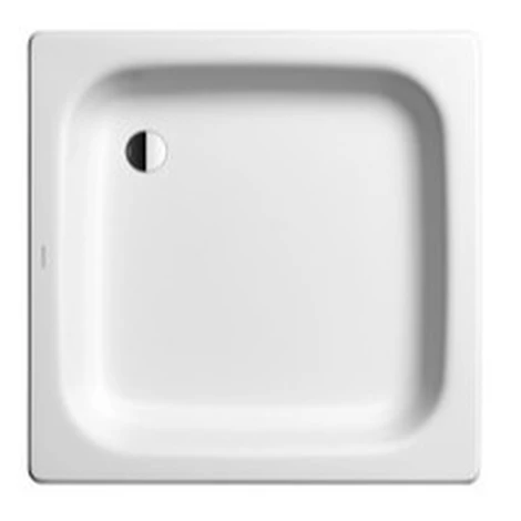 Kaldewei Sanidusch sprchová vanička štvorcová 80x80 cm smaltovaná oceľ alpská biela 331000010001
