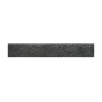 Sokel Rako Quarzit čierna 9,5x60 cm mat DSAS4739.1