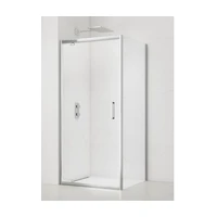 Sprchový kút obdĺžnik 100x80 cm SAT TEX SIKOTEXP100STENA80