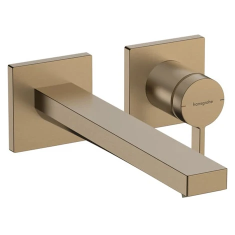 Hansgrohe Tecturis E umývadlová batéria bez podomietkového telesa kartáčovaný bronz 73051140