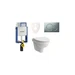 Cenovo zvýhodnený závesný WC set Geberit na zamurovanie + WC Laufen Laufen Pro Nordic SIKOGE2H3