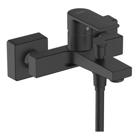 Vaňová batéria Hansgrohe Vernis Shape bez sprchového setu 150 mm čierny mat 71450670