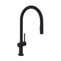 Hansgrohe Talis drezová batéria s vyťahovacou spŕškou, 2 prúdy matná černá 72800670