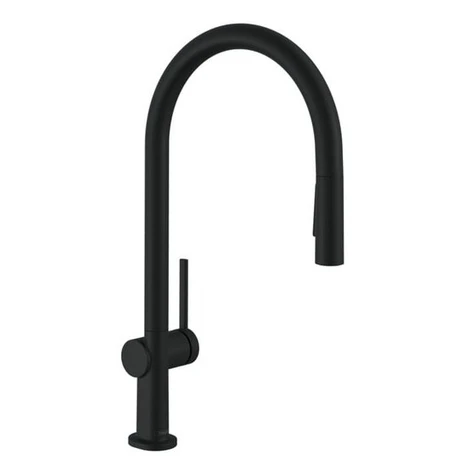Hansgrohe Talis drezová batéria s vyťahovacou spŕškou, 2 prúdy matná černá 72800670
