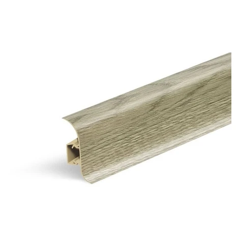Lišta soklová Naturel dub púštny , PVC dĺžka 250 cm, výška hrany 56 mm, NATNGF0B3