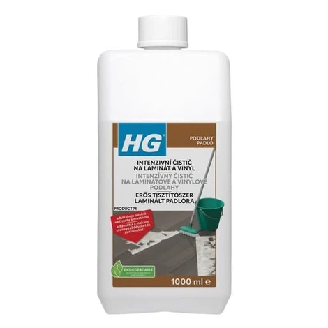 HG HG intenzívny čistič na laminátové plávajúce podlahy HGICL