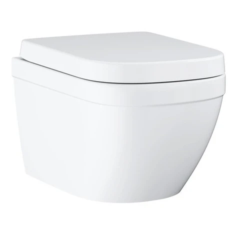 Grohe Euro Ceramic wc s doskou softclose závesné euro-ceramic alpská biela so zadným odpadom 396