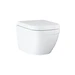 Grohe Euro Ceramic wc s doskou softclose závesné euro-ceramic alpská biela so zadným odpadom 396