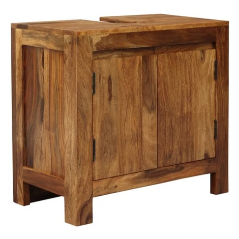 Skrinka pod umývadlo Gani 65x60x35 cm z indického masívu palisander GANI-KSU