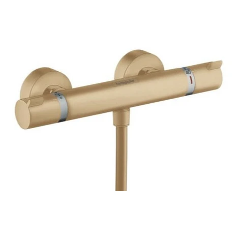 Sprchová batéria Hansgrohe Ecostat bez sprchového setu 150 mm kartáčovaný bronz 13116140