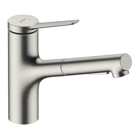 Hansgrohe Zesis drezová batéria s vyťahovacou spŕškou, 2 prúdy nerez 74803800