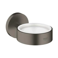 Grohe Essentials držiak bez poháriku kartáčovaný hard graphite 40369al1 G40369AL1