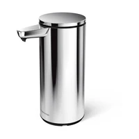 Simplehuman bezdotykový dávkovač mydla – 266 ml lesklá nerezová oceľ dobíjací ST1092