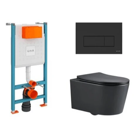 Závesný wc set SAT Brevis do ľahkých stien / predstenová SIKOVSB1
