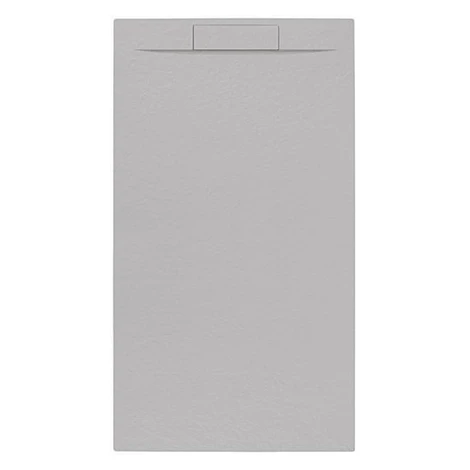 Sprchová vanička obdĺžniková SAT Fusion 100x80 cm liaty mramor gris perla SATFU10080GRP