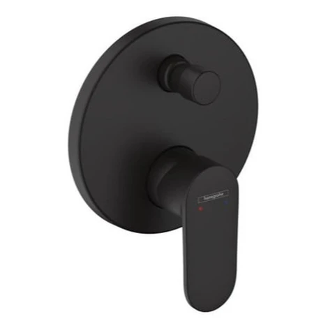 Hansgrohe Vernis Blend sprchová a vaňová batéria bez podomietkového telesa čierny mat 71466670