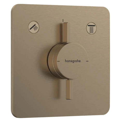 Hansgrohe DuoTurn Q sprchová a vaňová batéria bez podomietkového telesa kartáčovaný bronz 754141