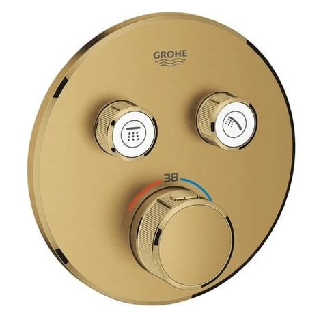 Grohe Grohtherm SmartControl sprchová a vaňová batéria bez podomietkového telesa kartáčovaný coo