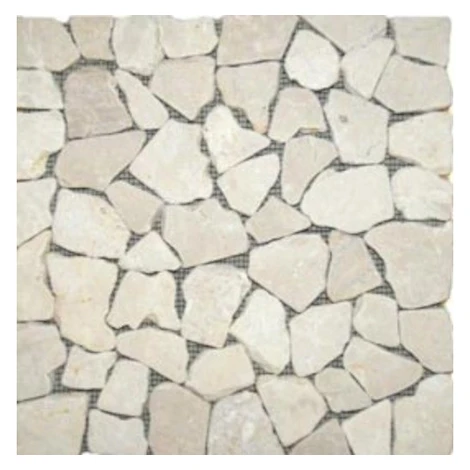 Kamenná mozaika Premium Mosaic Stone béžová 30x30 cm mat STMOSCRW