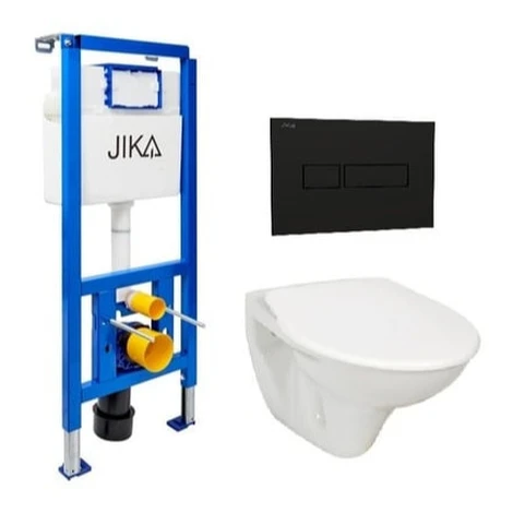 Závesný WC set Jika Nila do ľahkých stien / predstenový KMPLJIKASBS