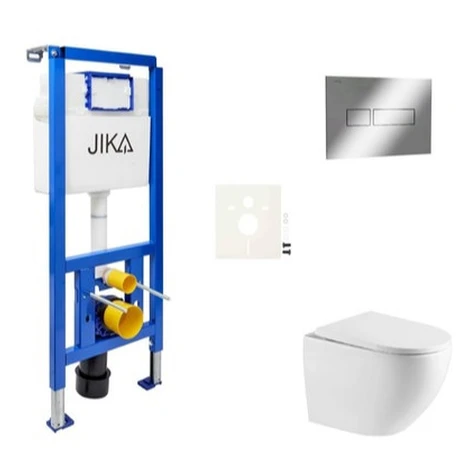 Závesný WC set do ľahkých stien / predstenová SAT SIKOJSTOR67CR